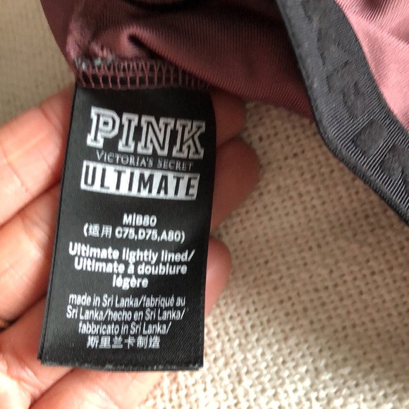 Pink Sports Bra - Picture 3 of 4